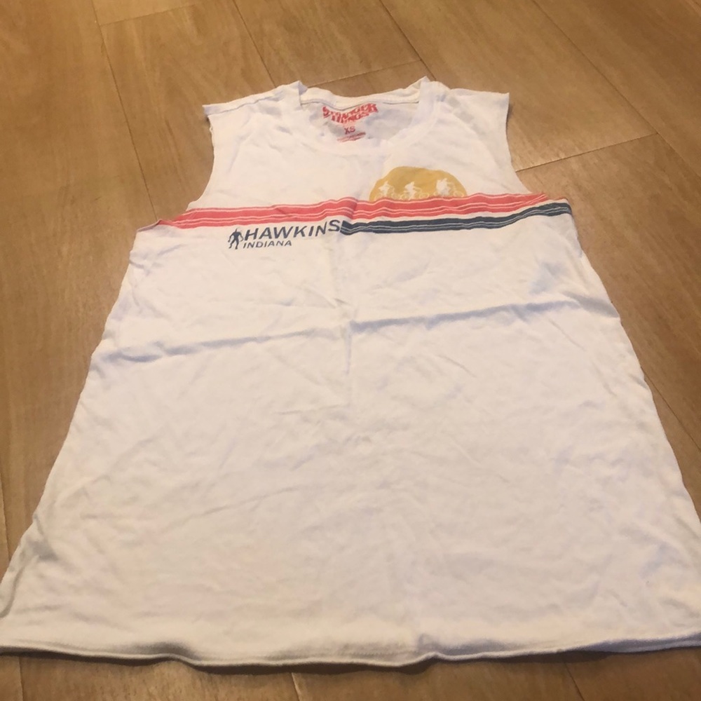 Stranger things muscle tee